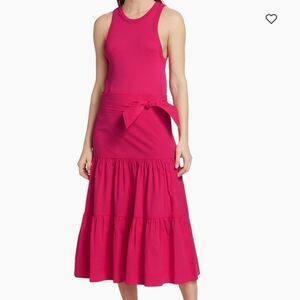 Veronica Beard Austyn Tiered Midi Dress Large
OO16